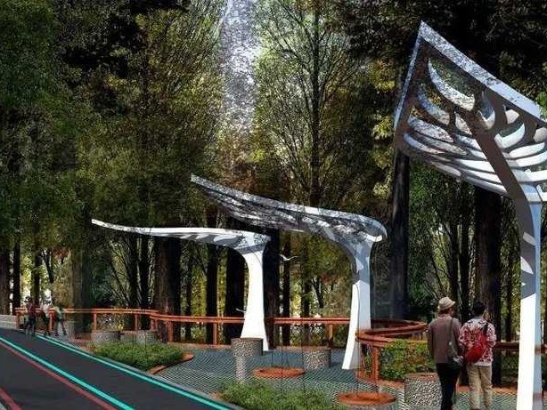 逛公园遇到会送外卖的无人机？这届AI公园真的有点料！